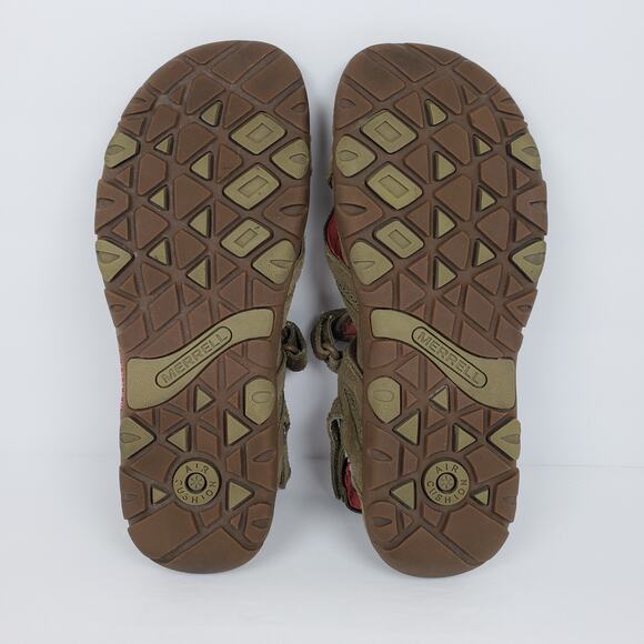 Merrell Kangaroo Sport Womens Size 8 Brown Suede Outdoors Sandals J598000 - Picture 8 of 11